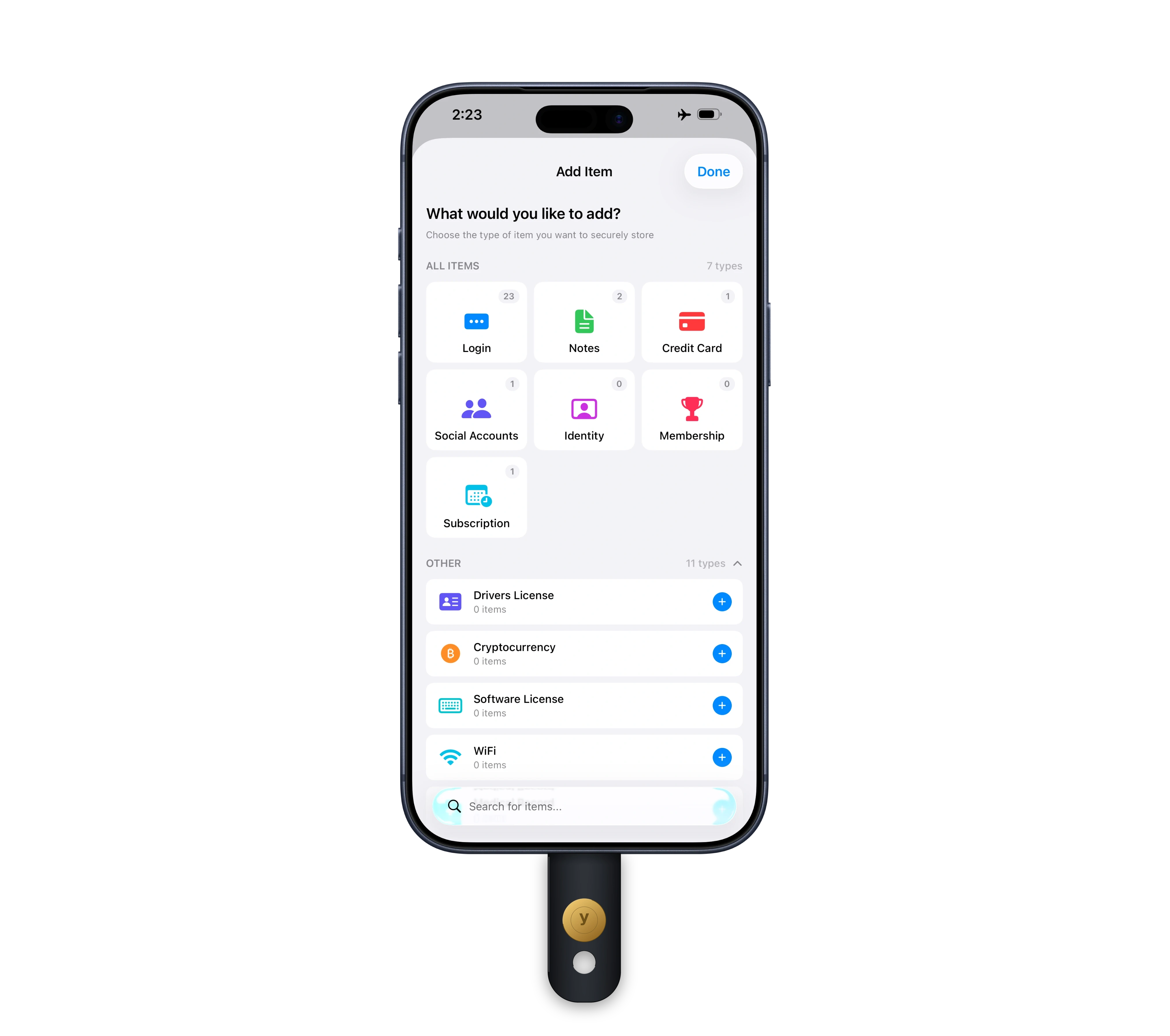 Asterex - Zero-Knowledge iOS Password Manager